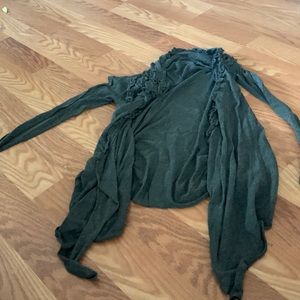 Grey Shaw with sleeves